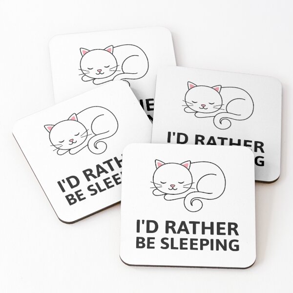 Item preview, I Would Rather Be Sleeping designed and sold by OnepixArt.