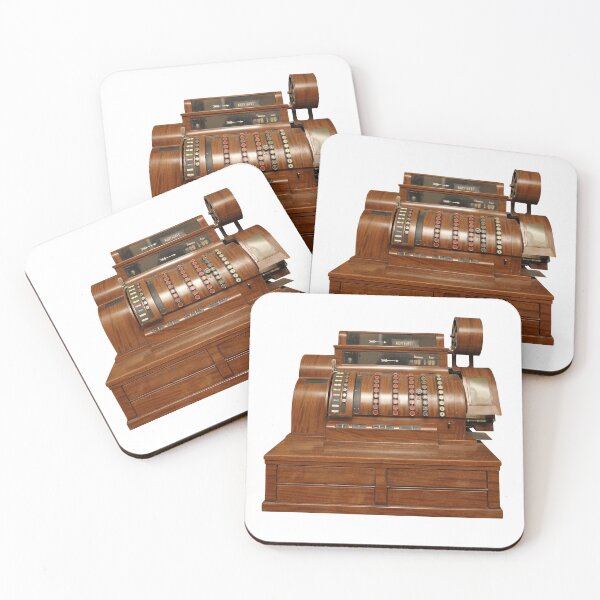 Item preview, Antique wooden cash register designed and sold by gallofoto.