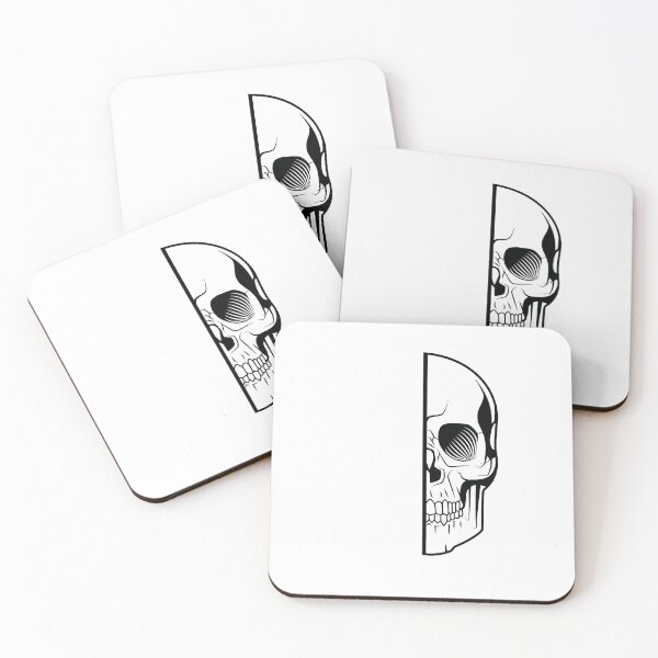 Item preview, HALF SKULL FACE designed and sold by wasserberg.