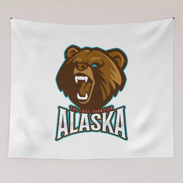 Item preview, Alaska Kodiak Grizzly Brown Bear, Alaska Animals Wildlife designed and sold by aronia.