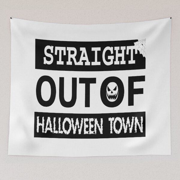Item preview, Straight Out Of Halloween Town, Fun Gift designed and sold by murad2020.