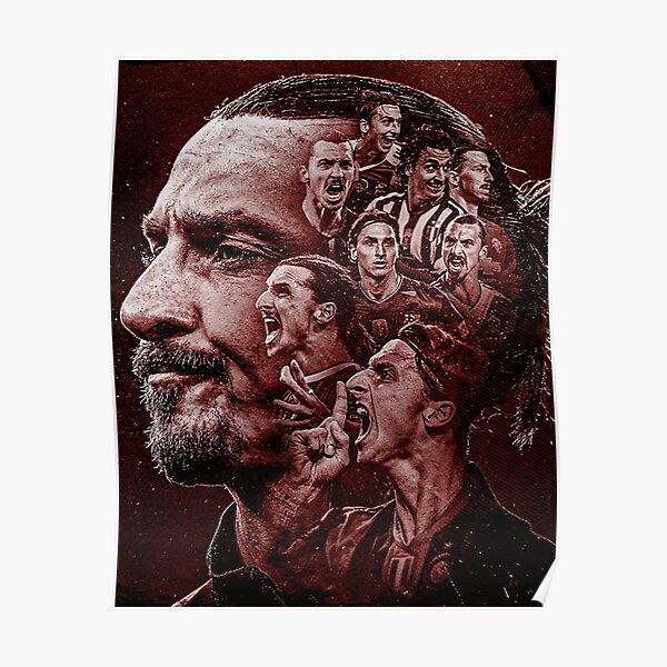 Zlatan Ibrahimovic Karriere Poster