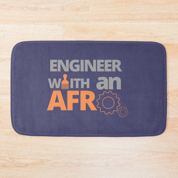 Item preview, Engineer With An Afro designed and sold by mustardblack.