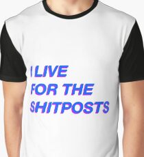 Camiseta gráfica Shitposting spirit