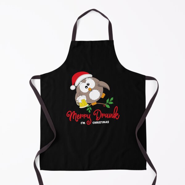 Item preview, Merry Drunk Christmas Funny Saying Gift designed and sold by teeseeds.
