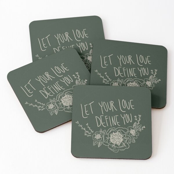Item preview, Let Your Love Define You (Olive) designed and sold by Ashley Moen.