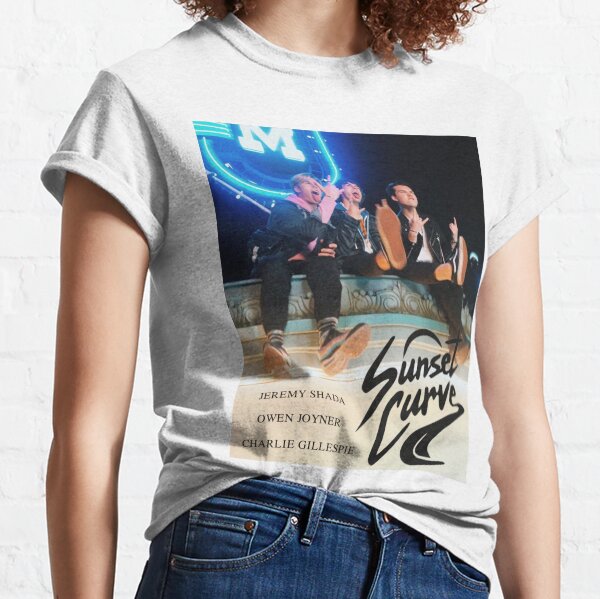 Sunset Curve Poster Classic T-Shirt