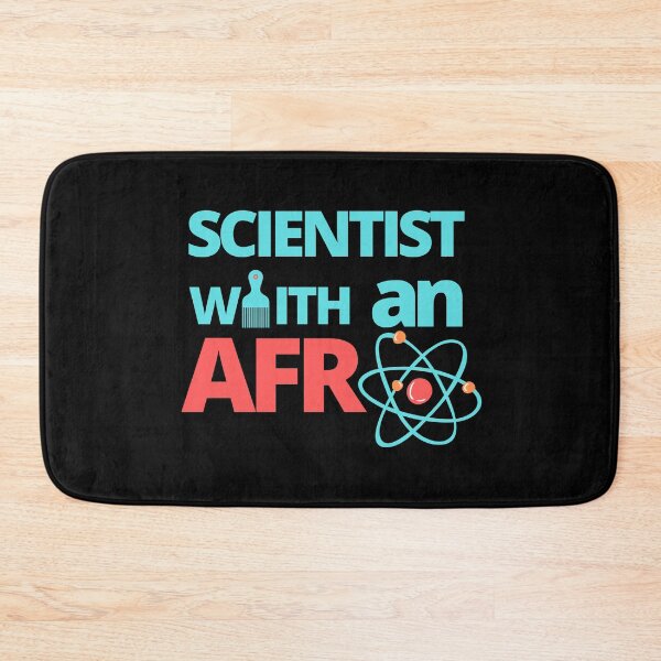 Item preview, Scientist With An Afro, Atom  designed and sold by mustardblack.