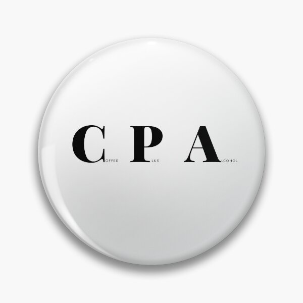 Item preview, Accounting: CPA (Coffee Plus Alcohol) designed and sold by AppreciateThat.