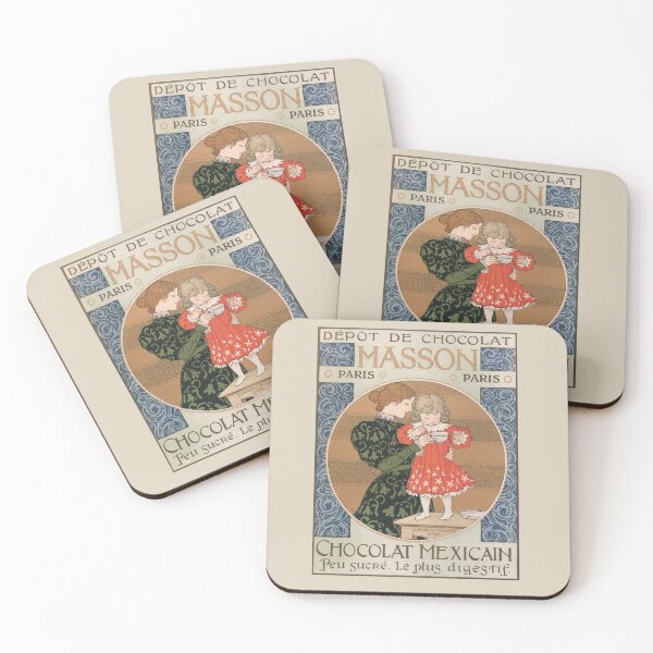 Item preview, Eugene Grasset - Masson Chocolate Deposit - Mexican chocolate designed and sold by playmap.