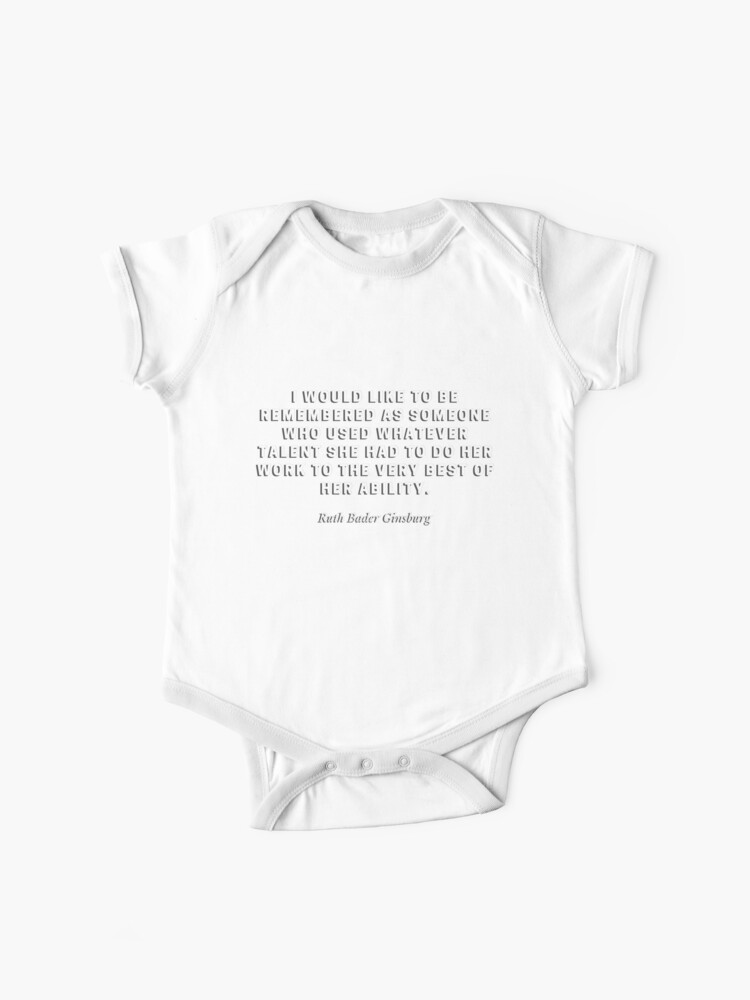 Ruth bader ginsburg baby sales onesie