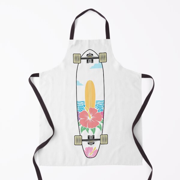 Item preview, Longboard Tropical Deck designed and sold by Fangpunk.