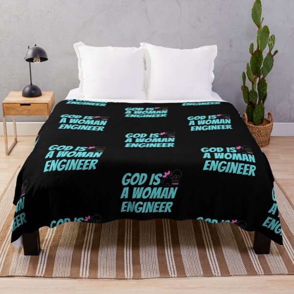 Item preview, God Is A Woman Engineer designed and sold by mustardblack.