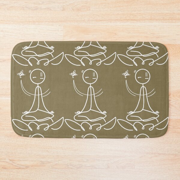 Item preview, Stickman / Meditation designed and sold by LotusCreations.
