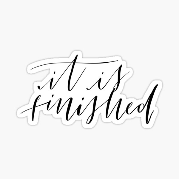 Artikel-Vorschau von Tetelestai - es ist vollbracht, designt und verkauft von Bethel  Store.