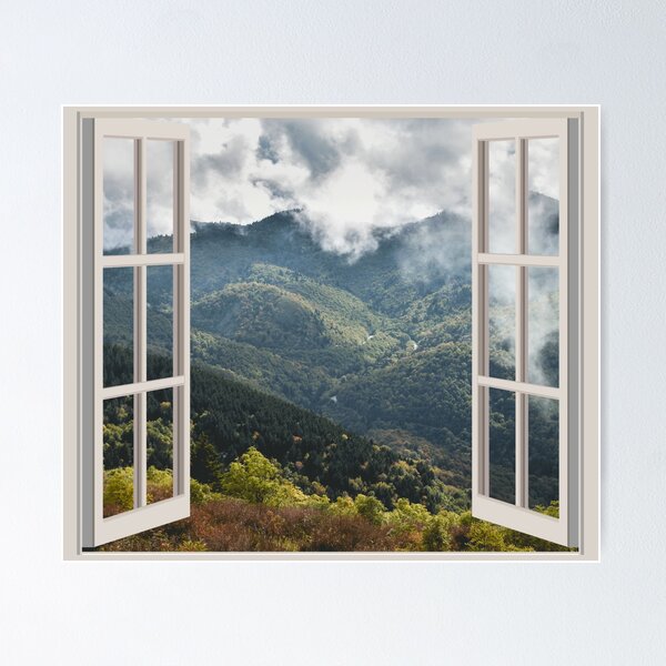 Item preview, Appalachian Mountains Window View designed and sold by mbarimo7.