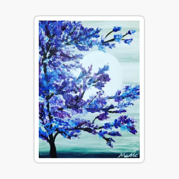 Ful moon Sticker