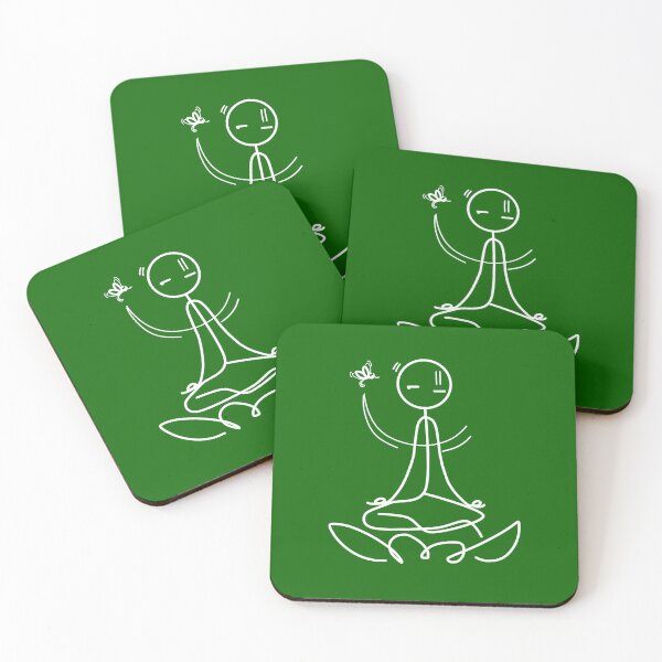 Item preview, Stickman / Meditation designed and sold by LotusCreations.