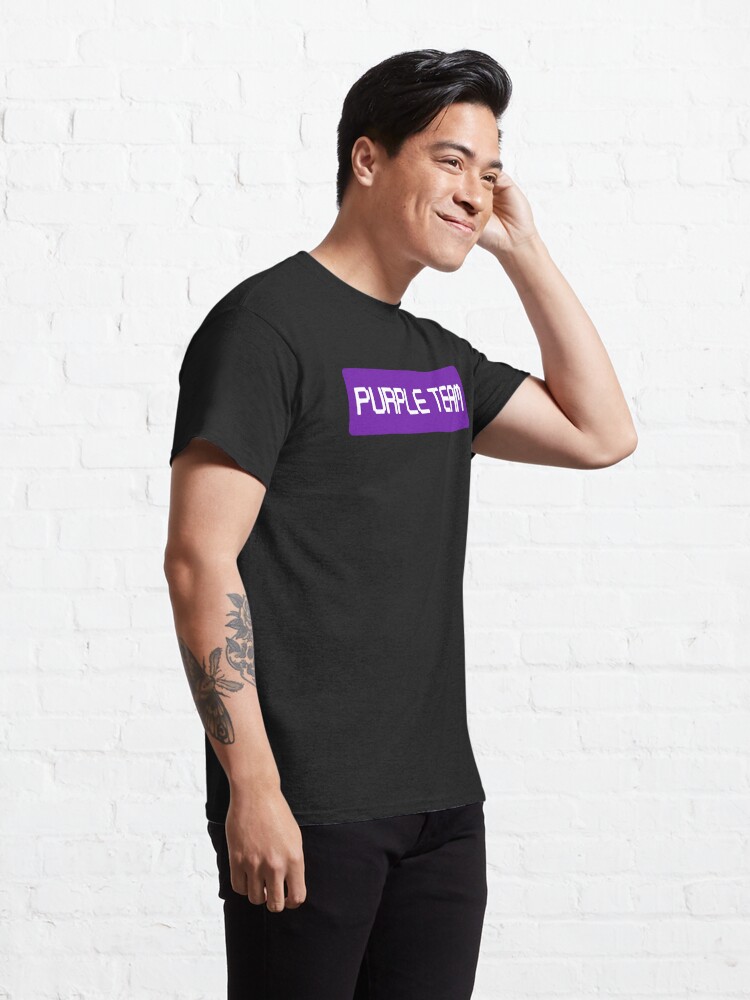 Buy Purple & Black Tshirts for Men by Teamspirit Online