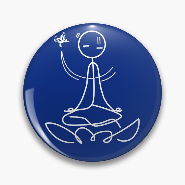 Item preview,   Stickman / Meditation designed and sold by LotusCreations.