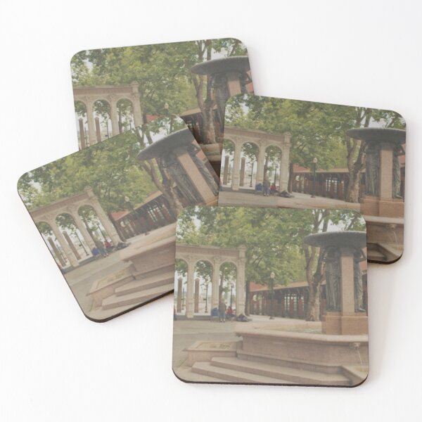 Item preview, Ankeny Square Fountain in Portland, Oregon designed and sold by TheMurphyGirl.