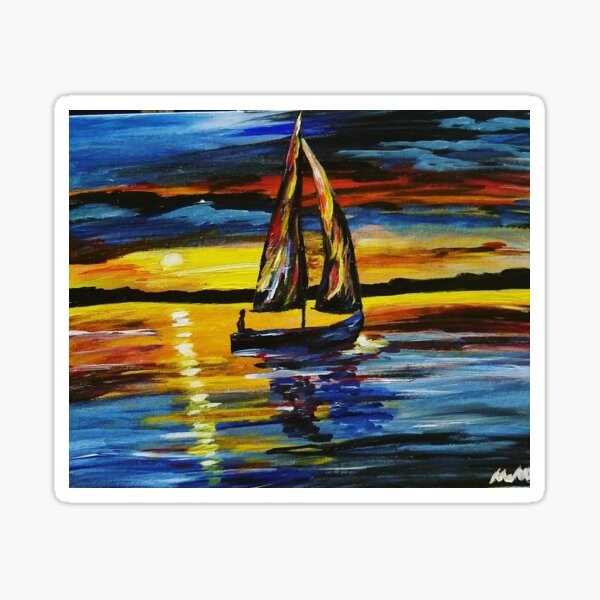 Sail Away Sticker