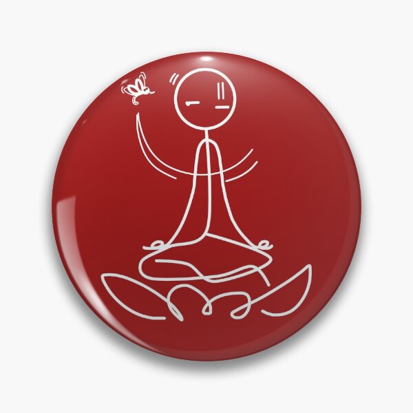 Item preview, Stickman / Meditation designed and sold by LotusCreations.