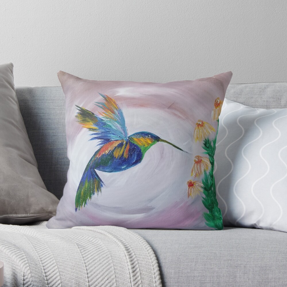 Spring Throw Pillow