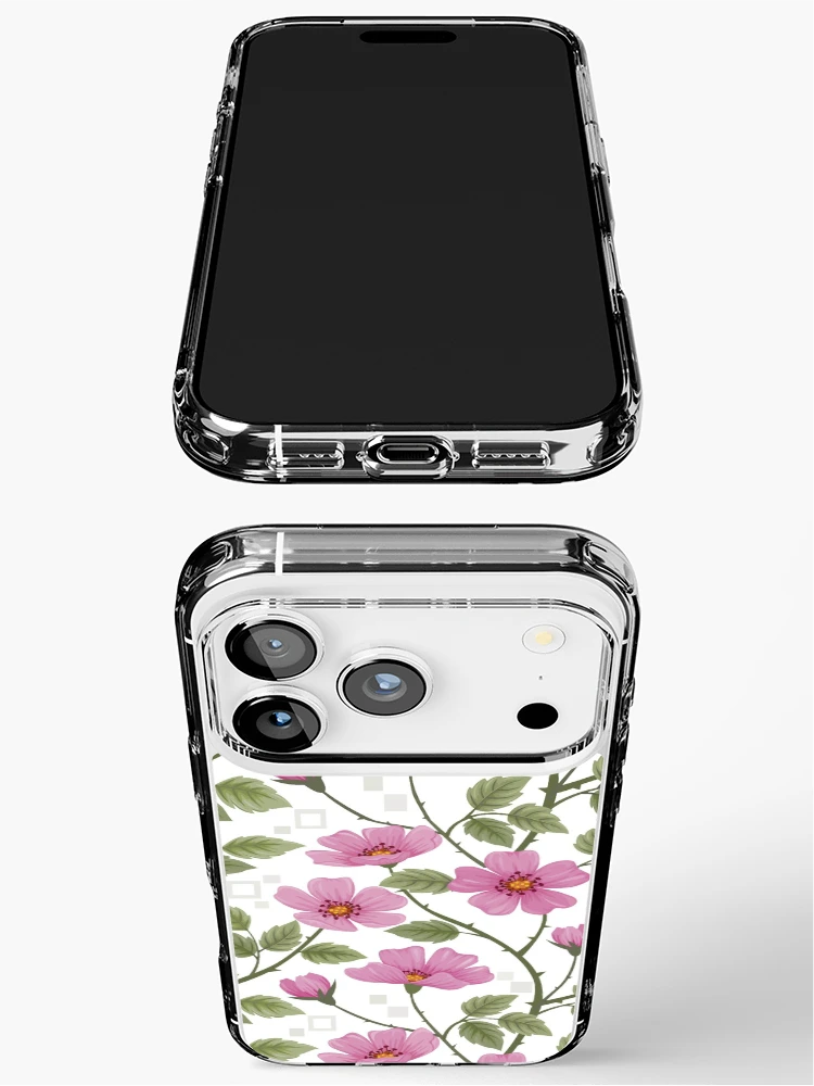 Imagen 3 de 5, Funda de iPhone con la obra Pink Roses, diseñada y vendida por mischellero.