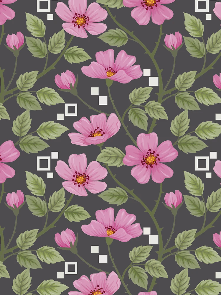 Imagen 6 de 6, Sudadera oversize prémium con la obra Pink Roses, diseñada y vendida por mischellero.