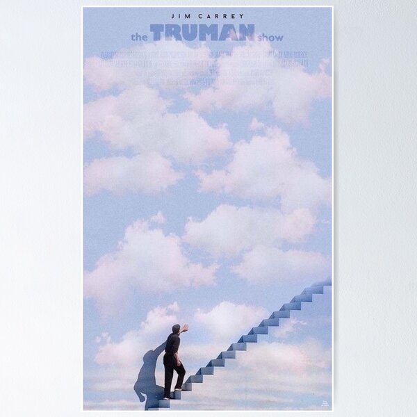 Truman in the sky Poster