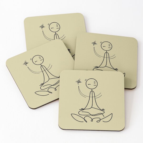 Item preview,  Stickman / Meditation designed and sold by LotusCreations.