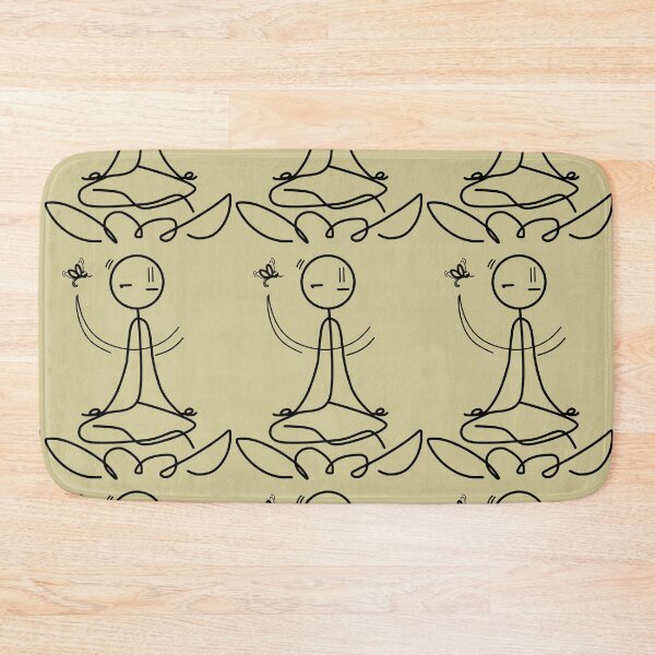 Item preview,  Stickman / Meditation designed and sold by LotusCreations.