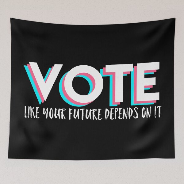 Item preview, Vote Like Your Future Depends On It designed and sold by meleyart.