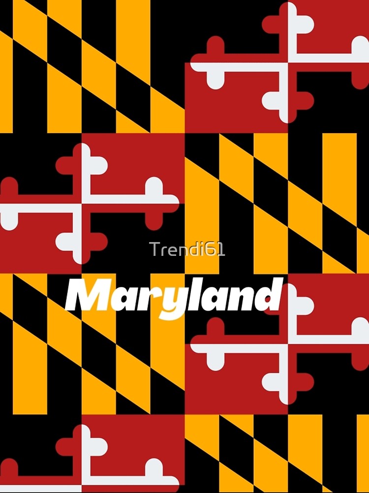 Flag of Maryland Flag of Maryland Graphic T-Shirt Dress | Redbubble