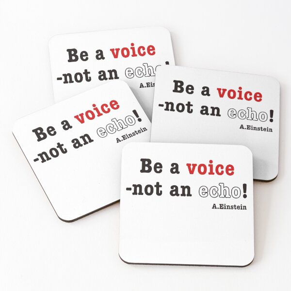 Item preview,  Be a voice - not an echo! designed and sold by marina63.