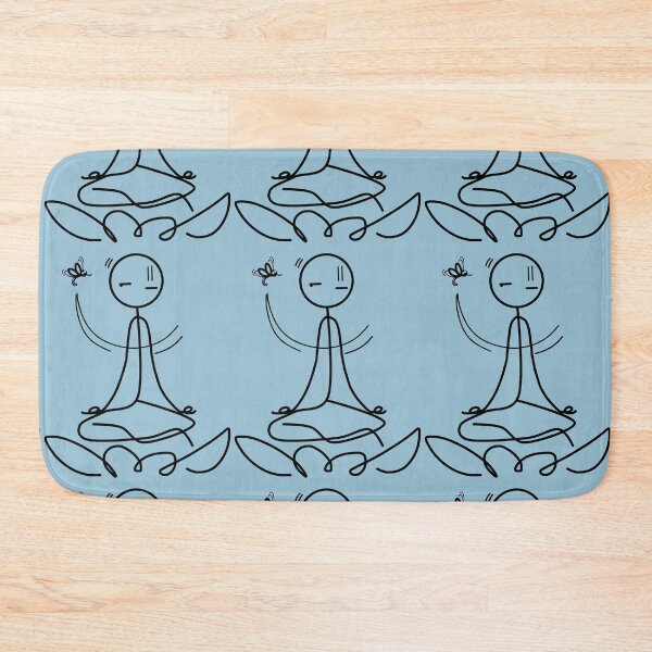 Item preview, Stickman / Meditation designed and sold by LotusCreations.