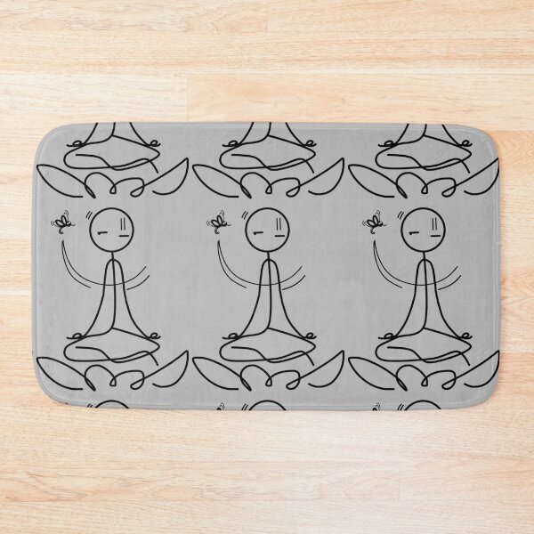 Item preview,  Stickman / Meditation designed and sold by LotusCreations.