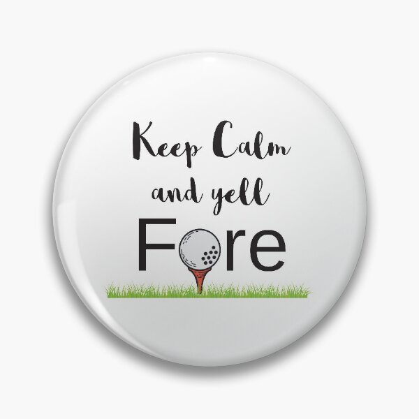Item preview, Keep Calm And Yell Fore designed and sold by 4AllTimes.