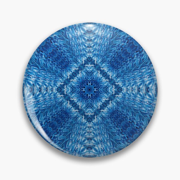 Item preview, Velvet Splash bloom blue ocean waves pattern 1 designed and sold by bryansteward.
