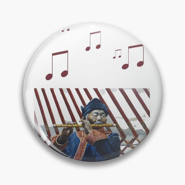 Item preview, Mongolean Fluteplayer designed and sold by CamphuijsenArt.