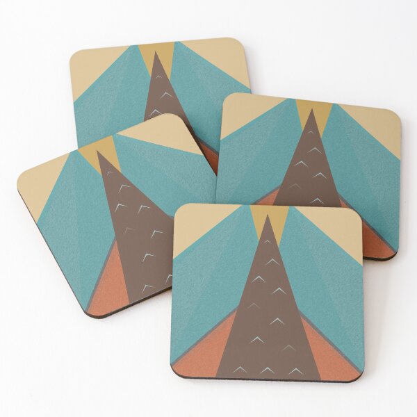 Item preview, Abstract Minimalist Mountain designed and sold by aspenpalmcs.