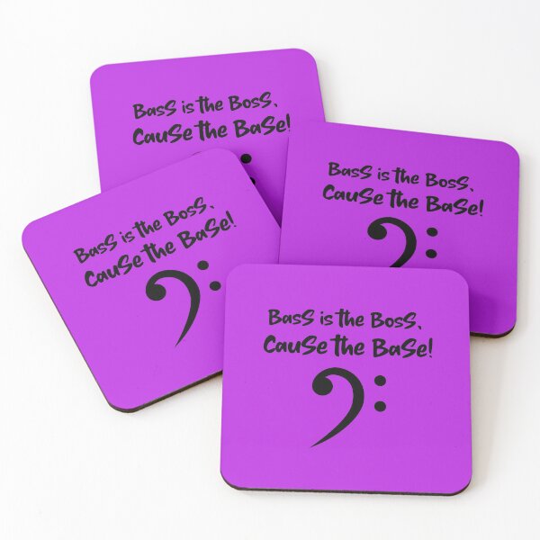 Item preview, Bass is the Boss, Cause the Base! Music Piano Band designed and sold by musicmusicpin.