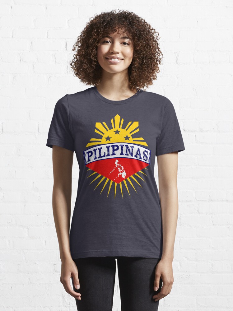 Alternate view of Pilipinas Design - Proud Pinoy Prints Essential T-Shirt