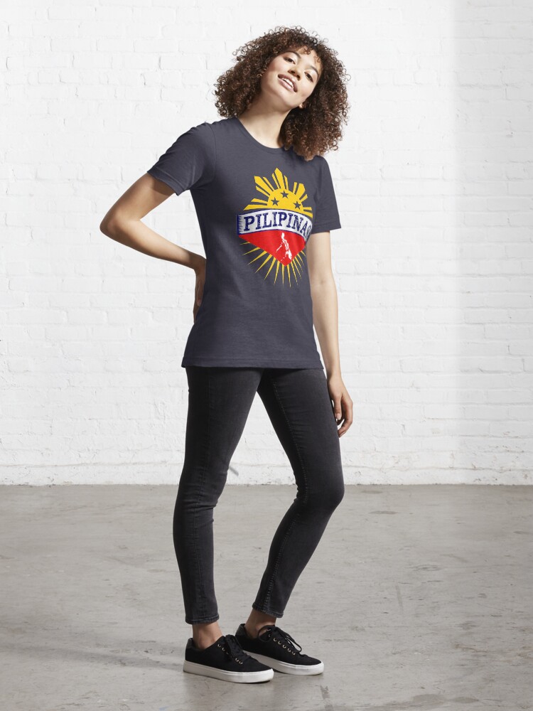 Alternate view of Pilipinas Design - Proud Pinoy Prints Essential T-Shirt