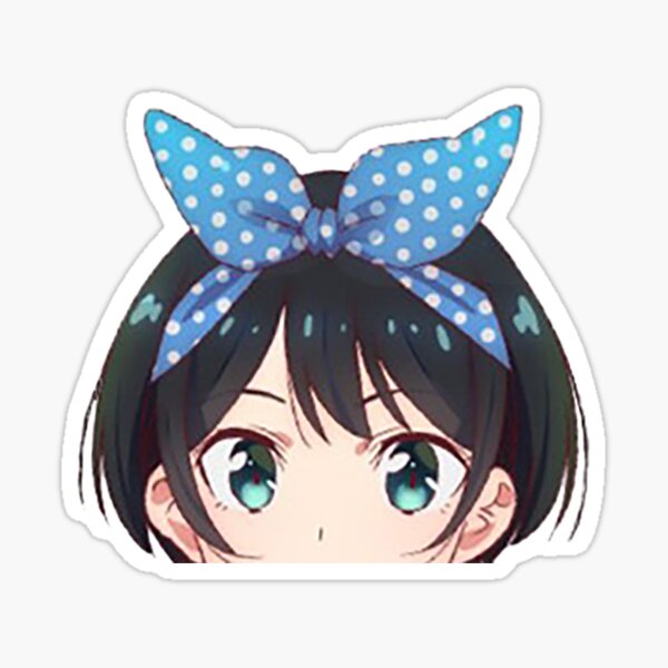 Ruka Sarashina Peeker Sticker