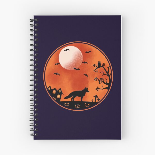 Item preview, Fox Halloween -Spooky Fox Halloween Gift  designed and sold by HappyTees Lab.