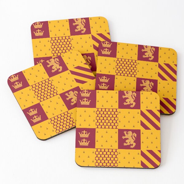 Item preview, Gold and red pattern designed and sold by Family-Shop.