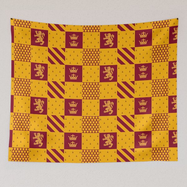 Item preview, Gold and red pattern designed and sold by Family-Shop.