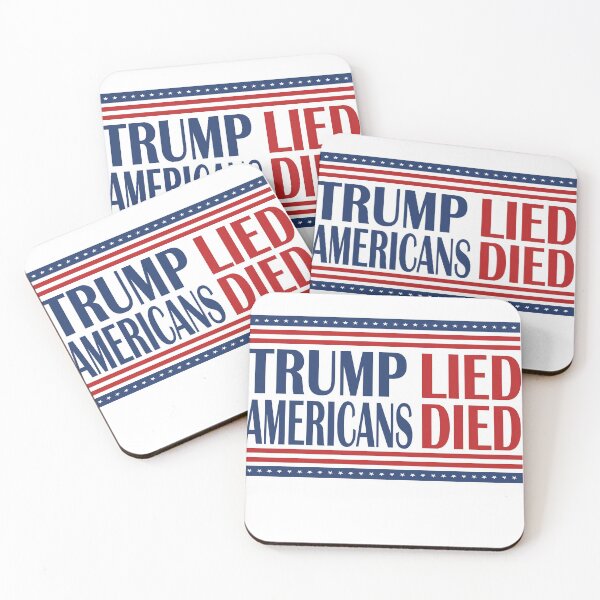 Item preview, Trump Lied People Died designed and sold by netcam.